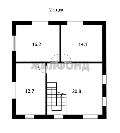 
   Продам дом, 131.6 м², Томск

. Фото 11.