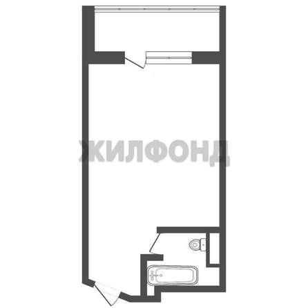 
  Продается студия, 16.3 м², Пушкина ул, д. 33
. Фото 17.