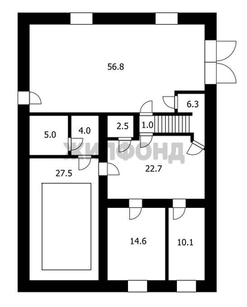 
  Продается дом, 322.9 м², Томск
. Фото 19.