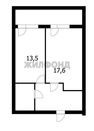 
  Продается 1-комн. квартира 43.5 м². Фото 18.