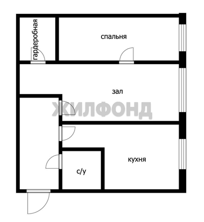 
  Продается 2-комн. квартира 42.4 м². Фото 1.