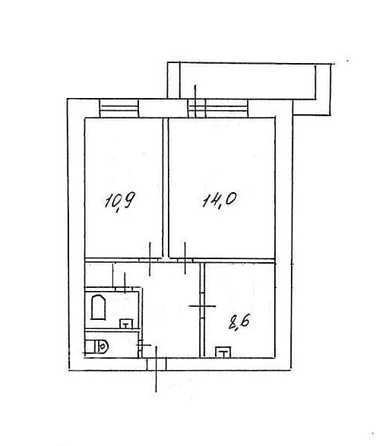 
  Продается 2-комн. квартира 46 м². Фото 14.