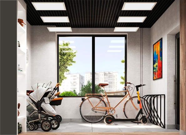 
  Продается 2-комн. квартира 43.72 м², в ЖК Парапарк, 2 очередь, дом 1. Фото 8.