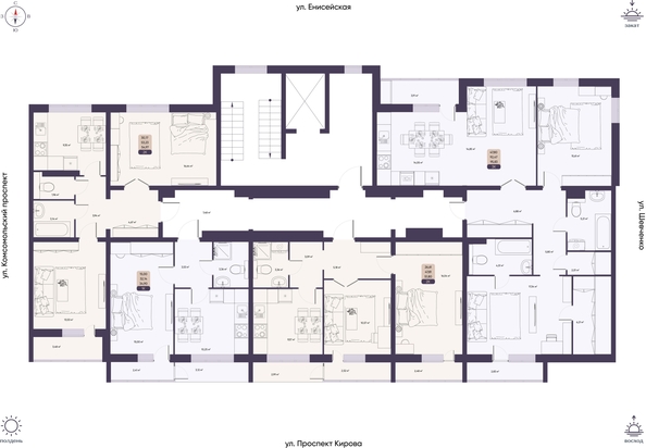 
  Продается 2-комн. квартира 54.97 м², в ЖК Парапарк, 2 очередь, дом 1. Фото 20.