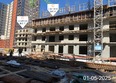Сибиряков, блок-секция 8: Ход строительства 1 мая 2025