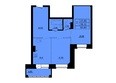 Малиновского, дом 16, корпус 1, этап 2: Планировка 2-комн 60,6 м²