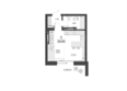 Familia (Фамилия), дом 5: Планировка 1-комн 29,5 - 30,4 м²