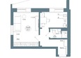 Профсоюзная, 7: Планировка 1-комн 37,7 м²