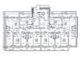 Петра Cухова, дом 34: Блок-секция 1. Планировка типового этажа