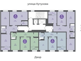 Продается 3-комнатная квартира ЖК Прогресс-квартал Перемены, дом 1, 78.6  м², 9825000 рублей