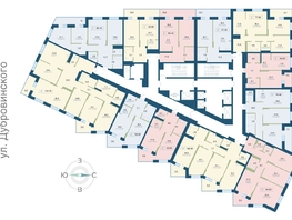 Продается 3-комнатная квартира ЖК Суриков, дом 1, 89.7 м², 16504800 рублей