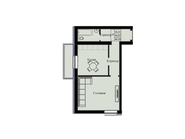 Продается 1-комнатная квартира ЖК Космос, 46  м&sup2;, 7999000 рублей