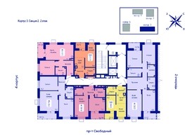 Продается 3-комнатная квартира ЖК Univers (Универс), 3 квартал, 92.9  м², 12077000 рублей