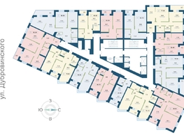 Продается 3-комнатная квартира ЖК Суриков, дом 2, 90.9 м², 16180200 рублей