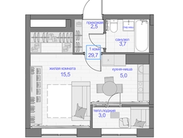 Продается Студия ЖК Прогресс-квартал Перемены, дом 2, 29.7  м², 4752000 рублей