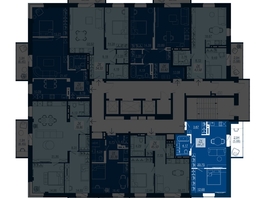 Продается 2-комнатная квартира ЖК АЭРОCITY (Аэросити), дом 1, 44.21  м², 8399900 рублей