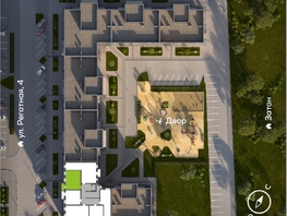 Продается 2-комнатная квартира ЖК Южный берег, дом 24, 53.88 м², 9700000 рублей