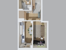Продается 1-комнатная квартира ЖК Сосны, дом 2/1, 38.37 м², 4757880 рублей