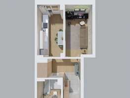 Продается 1-комнатная квартира ЖК Сосны, дом 2/1, 38.55 м², 4548900 рублей