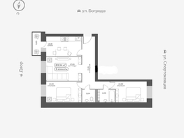 Продается 3-комнатная квартира ЖК Сити-квартал Кецховели, дом 1, 83.3 м², 15548000 рублей