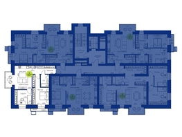 Продается 3-комнатная квартира ЖК Вита-парк, 68.7 м², 17381100 рублей