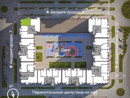 Продается 2-комнатная квартира ЖК Академгородок, дом 5, 59.01 м², 10000000 рублей