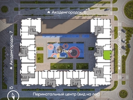 Продается 2-комнатная квартира ЖК Академгородок, дом 5, 59.56 м², 10000000 рублей