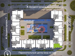 Продается 3-комнатная квартира ЖК Академгородок, дом 5, 77.93  м², 11100000 рублей