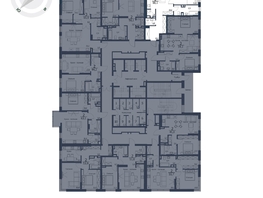 Продается 2-комнатная квартира ЖК Чижи, 1 очередь (корпус 1,2), 60.1 м², 10637700 рублей
