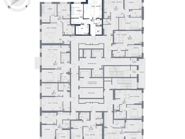 Продается 2-комнатная квартира ЖК Чижи, 1 очередь (корпус 1,2), 56.1  м², 9480900 рублей