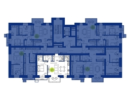 Продается 2-комнатная квартира ЖК Вита-парк, 1 оч. 3 корпус, 65.5  м&sup2;, 12052000 рублей