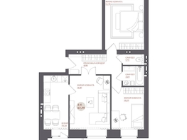 Продается 3-комнатная квартира ЖК Звезда, 67.79  м&sup2;, 7863640 рублей