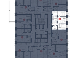 Продается 3-комнатная квартира ЖК Чижи, 2 очередь (корпус 4), 57.2  м&sup2;, 9495200 рублей