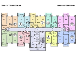 Продается 1-комнатная квартира ЖК Зеленая высотка на Калинина, 38  м&sup2;, 5411580 рублей