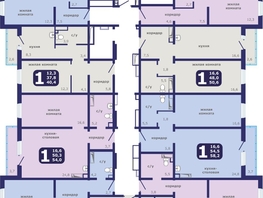 Продается 1-комнатная квартира ЖК Рябиновый дворик, дом 1, 39.1  м&sup2;, 5330000 рублей