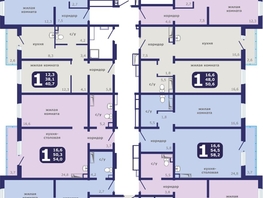 Продается 1-комнатная квартира ЖК Рябиновый дворик, дом 1, 49.3  м&sup2;, 6580000 рублей