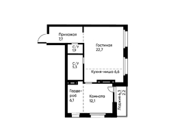 Продается 2-комнатная квартира ЖК Ранвэй, 63.7  м&sup2;, 11368091 рублей