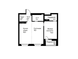 Продается 2-комнатная квартира ЖК Ранвэй, 71.3  м&sup2;, 12479760 рублей