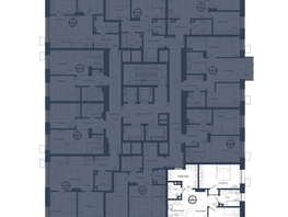 Продается 3-комнатная квартира ЖК Чижи, 2 очередь (корпус 5), 74.5  м&sup2;, 12739500 рублей