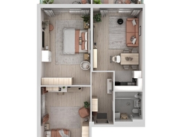 Продается 3-комнатная квартира ЖК Аллея Парк, 1 этап, 81.09  м&sup2;, 10541700 рублей