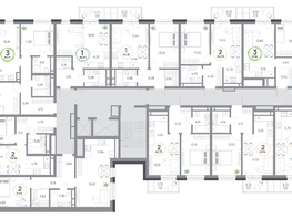 Продается 2-комнатная квартира ЖК Юдинский, дом 1.4, 42.73  м&sup2;, 6272764 рублей
