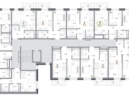 Продается 1-комнатная квартира ЖК Юдинский, дом 1.3, 44.01  м&sup2;, 6583896 рублей