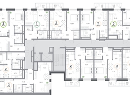 Продается 2-комнатная квартира ЖК Юдинский, дом 1.5, 39.95  м&sup2;, 5736820 рублей