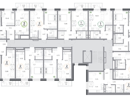 Продается 2-комнатная квартира ЖК Юдинский, дом 1.5, 41.12  м&sup2;, 5269208 рублей