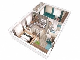 Продается 3-комнатная квартира ЖК Smart (Смарт), 64.5  м², 7688400 рублей