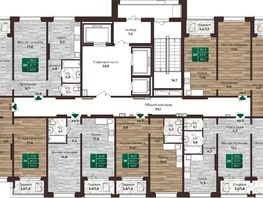 Продается 2-комнатная квартира ЖК Шервуд, (Нагорная 6-я, 15в корп 1), 63.5  м², 6580000 рублей