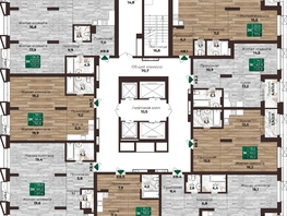 Продается 2-комнатная квартира ЖК Шервуд, (Нагорная 6-я, 15г/12), 77.7  м², 8920000 рублей