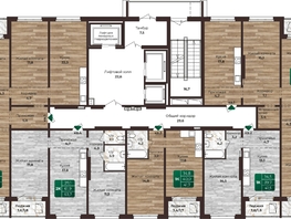 Продается 2-комнатная квартира ЖК Шервуд, (Нагорная 6-я, 15в корп 2), 63.7 м², 6930000 рублей