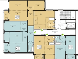 Продается 2-комнатная квартира ЖК Шотландия, Солнечная поляна 69, 79.4 м², 9200000 рублей