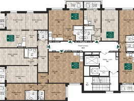 Продается 4-комнатная квартира ЖК Камчатка, корпус 1, 103.5 м², 9522000 рублей